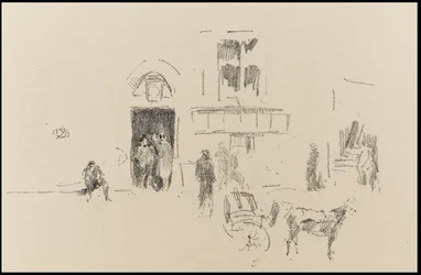 Porte de la scène de la Gaieté