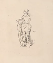 Fille avec un bol