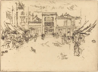 Petite place du marché, Tours