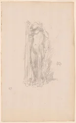 Drapé de modèle