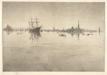 « Nocturne », extrait de la première série de Venise (Venise, une série de douze gravures)