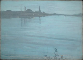 Nocturne en bleu et argent