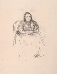 Étude de portrait - Mme Phillip