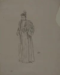 Étude de portrait : Mlle Charlotte R. Williams