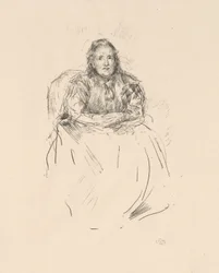 Étude de portrait : Mme Philip