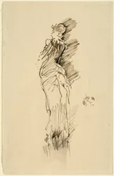Portrait de Mlle Maud Franklin