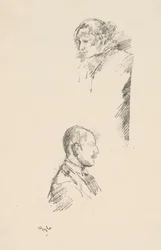 Croquis de Miss Philip et M. A. Studd