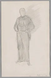 Étude pour le portrait de Thomas Way