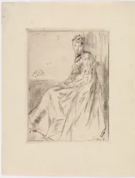 La Lettre (Maud, assise)