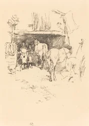 La cour du forgeron