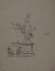 La Statue, Jardins du Luxembourg