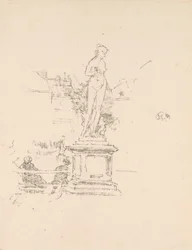 La Statue, Jardin du Luxembourg