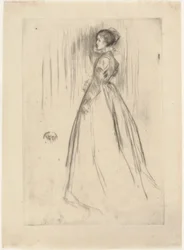 La robe de velours (Mme Leyland)