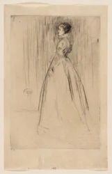 La robe de velours (Mme Leyland)