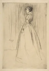 La robe de velours (Mme Leyland)