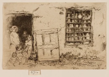 La boutique de bonbons du village