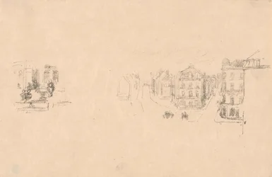 Deux croquis d