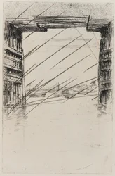 Sous le vieux pont de Battersea