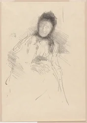 Esquisse inachevée de Lady Haden