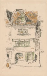 Maison jaune, Lannion