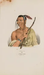 JACK-O-PA ou les Six ; un chef Chippeway, tiré du Portfolio autochtone