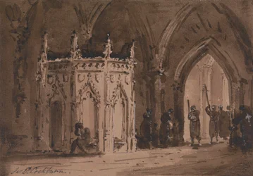 Procession dans une église