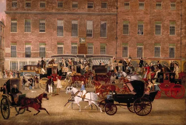 Hatchetts - the White Horse Cellar, Piccadilly par James Pollard