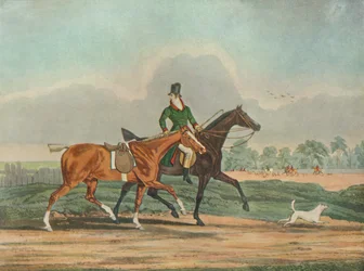Chasseurs à Covertside, début 19ème siècle