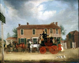 Le Norwich à Londres Mail au Coach and Horses, Ilford