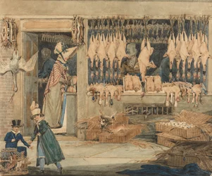 Le marché de la volaille