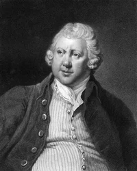 Richard Arkwright, industriel et inventeur britannique du 18ème siècle, 1836