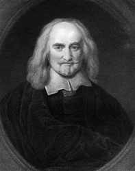 Thomas Hobbes, philosophe anglais du 17e siècle, 1836