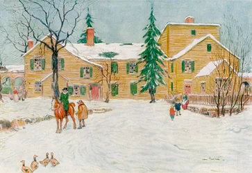 Mansion Wentworth, New Hampshire, USA, XVIIIe siècle, 1921