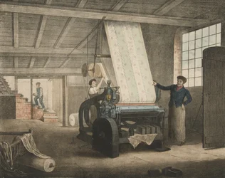 Impression, Progrès du Coton No. 12, pub. 1840