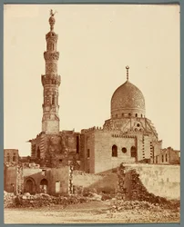 Égypte. Le Caire. Complexe funéraire du sultan Qaitbay (1472-1474)