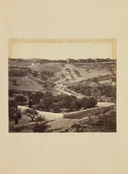 Jardin de Gethsémani et montée à la porte d