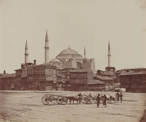 Hagia Sophia depuis la place de l