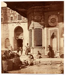 « Porte impériale du Sérail » [Istanbul. Fontaine d