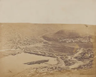 La route Woronzoff depuis Sébastopol, 1855