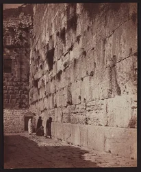 Mur des Lamentations des Juifs [Jérusalem. Mur des Lamentations (Mur occidental)]
