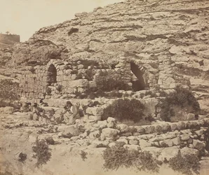 Puits de Joab, Jérusalem, 1857