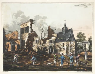 Château de Hougoumont : Vue de l