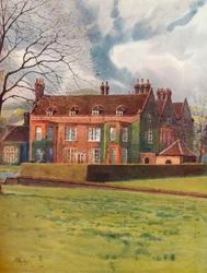 Barrow Green court, Oxted, 1913