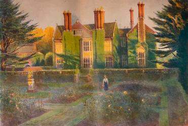Baynards, depuis le jardin de roses