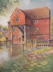 Shalford Mill, vers 1910, 1914