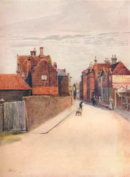 Woking, vieux village, 1911, 1914