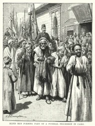 Aveugles faisant partie d
