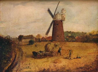 Scène de récolte, vers 1814-1859, 1914