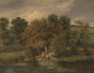 Lavage des moutons à Postwick Grove, Norwich