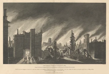 Le Grand Incendie de Londres, 1666
